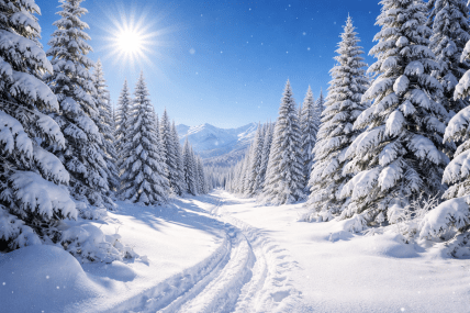 Снежная улица