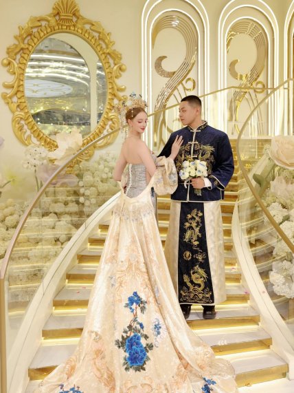 Весілля Олени Дяченко та Лі Чженху