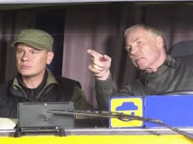 Владислав Галкін і Володимир Гостюхін у Далекобійниках