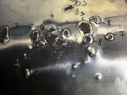 Результати перевірок, простріли зі 100 метрів