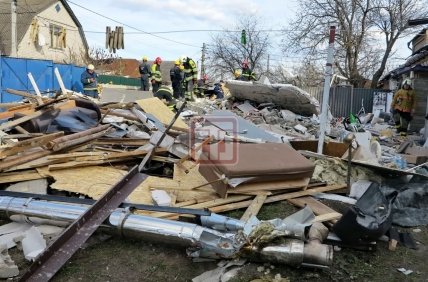 Взрыв в Жулянах на Карла Маркса 3 апреля 2021