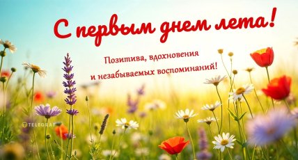 с первым днем лета открытки картинки поздравления