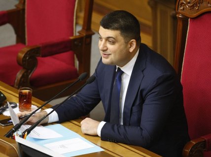 Володимир Гройсман у парламенті, фото