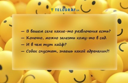 анекдот про село