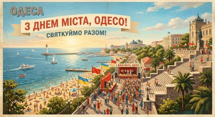 с днем города одесса открытки