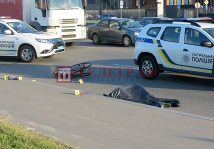 ДТП в Киеве на Большой окружной - погиб велосипедист
