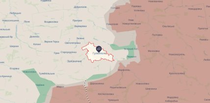 Гуляйполе на карте Deep State