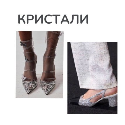 Взуття із кристалами