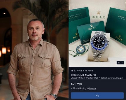 Які годинники має Євгеній Черняк