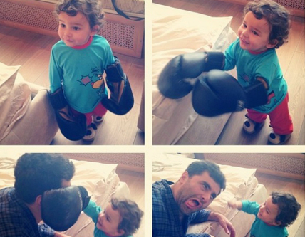 Анфиса Чехова показала сына-боксера (ФОТО) - изображение №1