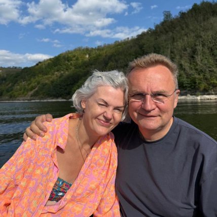 Андрій Садовий разом із дружиною