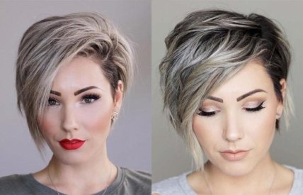 Трендовые стрижки 2023 года -  асимметричный боб