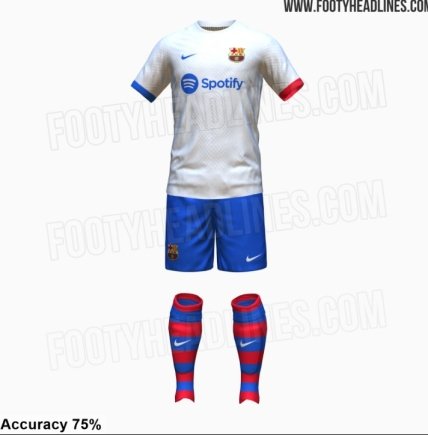 Потенційна гостьова форма Барселони на наступний сезон