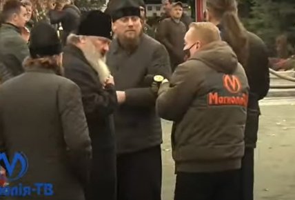 Монахи напали на журналиста "Магнолия-ТВ"