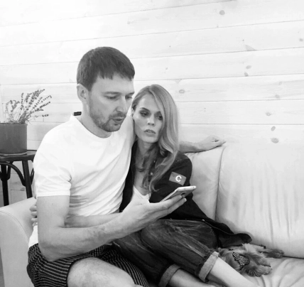 Фреймут с мужем