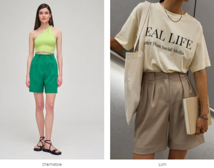 стильные шорты