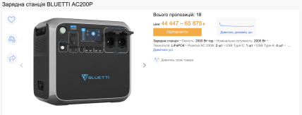 Зарядна станція Bluetti