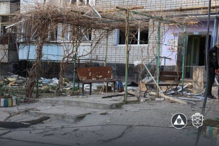 Последствия атаки в Запорожье