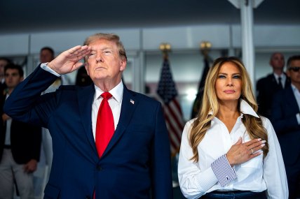Дональд Трамп и Мелания Трамп