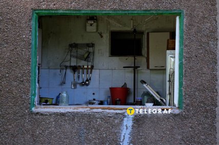 Вибите вікно після обстрілу в Краматорську
