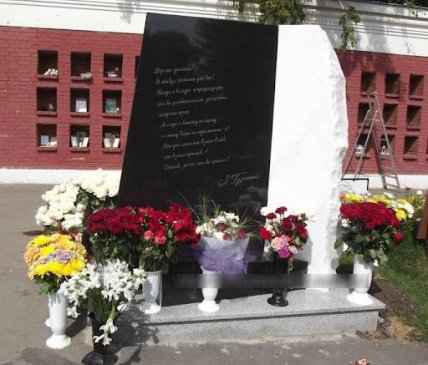 могила людмилы гурченко