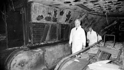 метро пожар