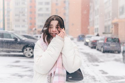 мороз на улице