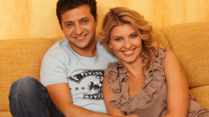 Владимир и Елена Зеленские