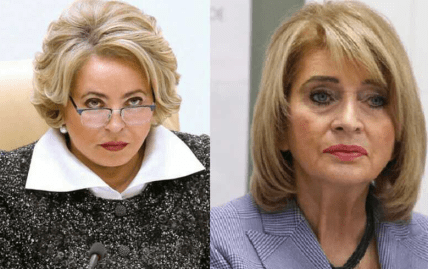 Валентина Матвієнко і Алла Манілова
