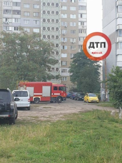 Пожар в Киеве 25.09.2020