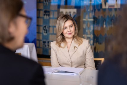 Зеленская на встрече с руководителями норвежских университетов и организаций 23 октября