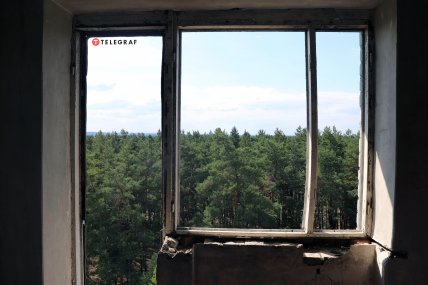 Заброшенный город Орбита в Черкасской области