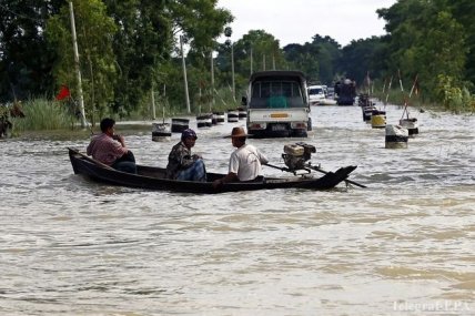 В результате наводнения в Мьянме пострадали более 1 млн людей