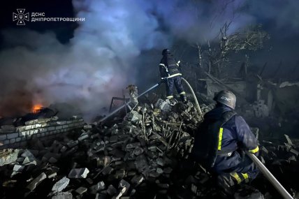 Рятувальники загасили пожежу в Радушному