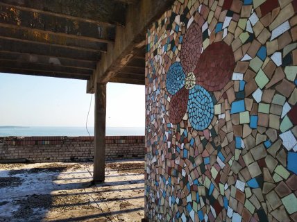 Верхній поверх санаторію "Дніпровський"