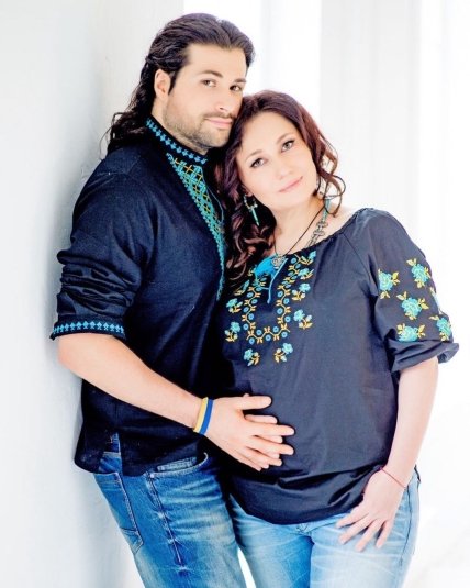 Алена Мозговая и Дэвид Аксельрод