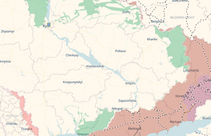 Карта DeepState, де зараз йдуть бої в Україні 03.08.2026