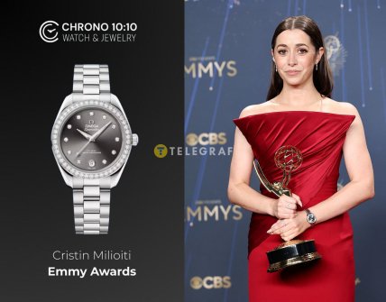 Крістін Міліоті годинник Omega Seamaster Aqua Terra