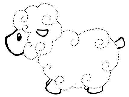 Рисунки по точкам для самых маленьких - изображение №4