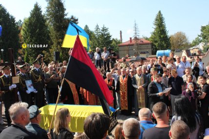 Похорон Андрія Парубія, Личаківський цвинтар, Львів