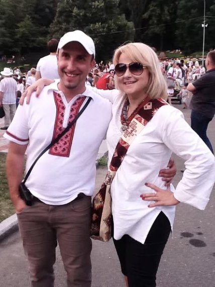 Мария Бурмака в молодости брат Святослав Бурмака