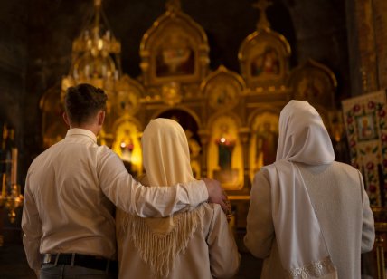 христиане в церкви
