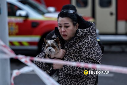 Киев, попадание 27 декабря