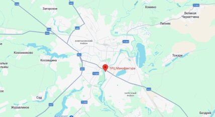 ТРЦ Мануфактура знаходиться у самому центрі Сум