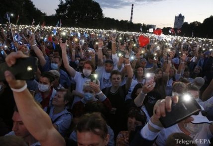 Митинг в Минске 30.07.2020