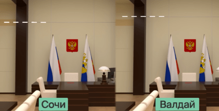 Кабінети Путіна ідентичні