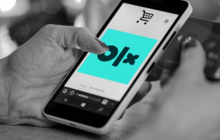 Приложение OLX в телефоне