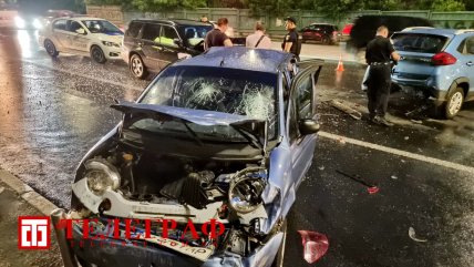 ДТП в Киеве 4 июля