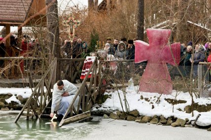 Празднование Крещения Господня в Хмельницком