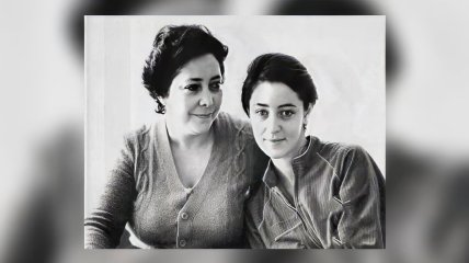 Тамара Гвердцители с мамой